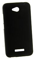 Силиконовый чехол для HTC Desire 616 матовый (чёрный)