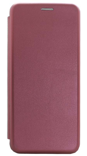 Чехол-книга OPEN COLOR для Samsung Galaxy A22S/A226 бордовый