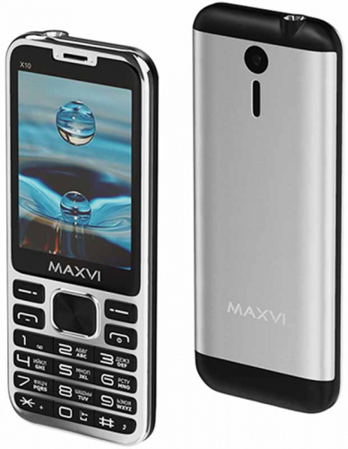 Maxvi X10 metallic silver