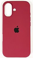Задняя накладка Soft Touch для Apple Iphone 17 бордовый