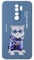 Силиконовый чехол Soft Touch для Xiaomi Redmi Note 8 Pro с рисунком модные питомцы