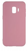 Силиконовый чехол для Samsung Galaxy J260/J2 Core матовый розовый