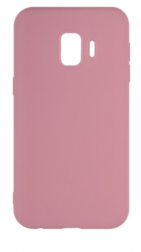 Силиконовый чехол для Samsung Galaxy J260/J2 Core матовый розовый