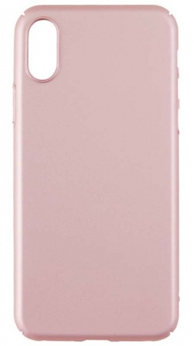 Задняя накладка Slim Case для Apple iPhone X розовый