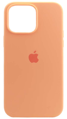 Задняя накладка Soft Touch для Apple Iphone 14 Pro Max морковный
