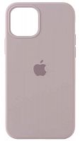 Задняя накладка Soft Touch для Apple Iphone 12/12 Pro светло-сиреневый