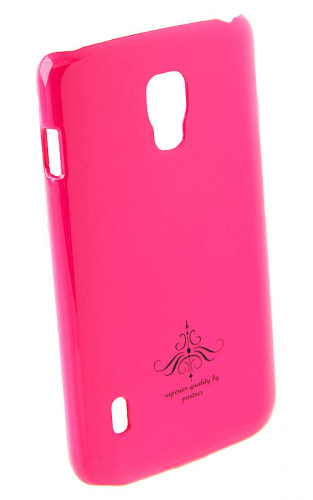 Чехол-накладка LG P713 Optimus L7 II (глянец фуксия розовый)
