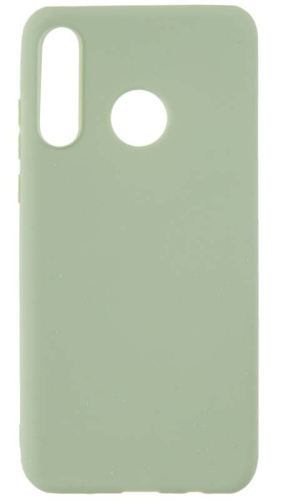 Силиконовый чехол для Huawei P30 Lite/Honor 20S ультратонкий оливковый
