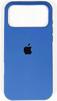 Задняя накладка Soft Touch для Apple iPhone 17 Pro Max синий