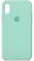 Задняя накладка Soft Touch для Apple iPhone X/XS светло-бирюзовый