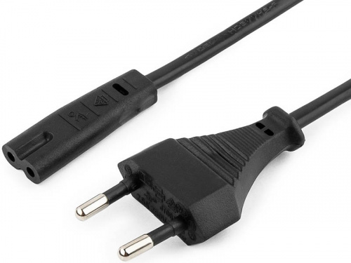 Кабель питания для ноутбуков, аудио/видео техники Cablexpert PC-184/2-1M, 1м, 2-pin