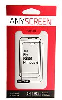 Защитная плёнка AnyScreen для FLY Nimbus 4 FS551 матовая