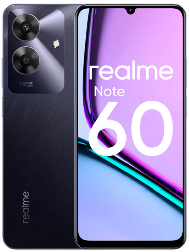 Realme Note 60 4/128GB полночный чёрный