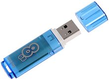 8GB флэш драйв Smart Buy Glossy series, синий