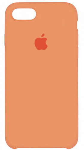 Задняя накладка Soft Touch для Apple iPhone 7/8 морковный