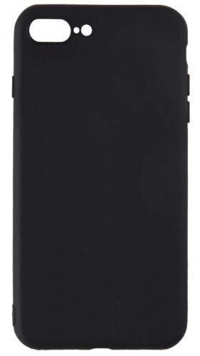Силиконовый чехол для Apple iPhone 7 Plus/8 Plus матовый чёрный Силиконовый чехол для Apple iPhone 7 Plus/8 Plus матовый чёрный
