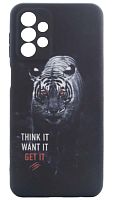 Силиконовый чехол для Samsung Galaxy A23/A235 фосфор животные тигр