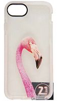 Чехол для iPhone 7/8 Sweet (Фламинго)