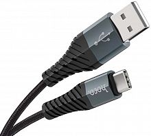 Кабель USB - Type-C HOCO X38 Cool 1м, 2.1A черный