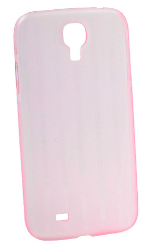 Задняя накладка Lux Case для Samsung GT-I9500 Galaxy S IV (розовая)