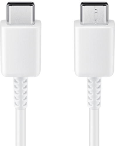 Кабель Samsung EP-DX310JBRGRU, USB Type-C (m) - USB Type-C (m), 1м, 3A,60W белый