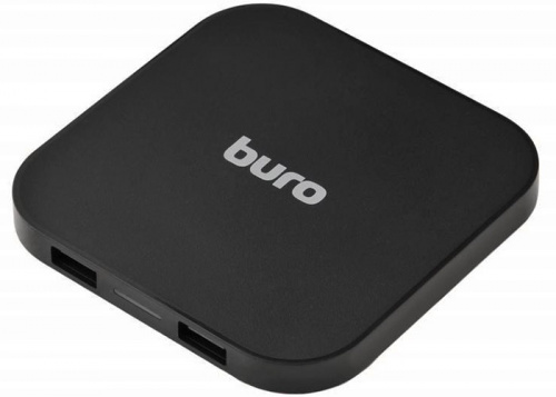 Беспроводное зарядное устройство Buro Q8 1A универсальное кабель microUSB черный Беспроводное зарядное устройство Buro Q8 1A универсальное кабель microUSB черный