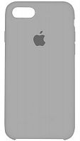 Задняя накладка Soft Touch для Apple iPhone 7/8 платиновый серый