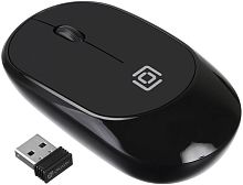 Мышь Oklick 535MW черный оптическая (1000dpi) беспроводная USB для ноутбука (3but)