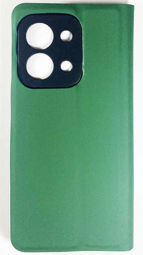 Чехол-книга FANCY для Xiaomi Redmi 15C зеленый