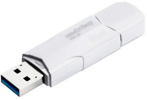 64GB флэш драйв Smart Buy CLUE белый USB3.1