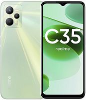 Realme C35 4/128Gb 6.6" 50/8/2/0.3Mp 5000mAh NFC зеленый