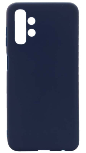 Силиконовый чехол для Samsung Galaxy A13/A135 матовый синий