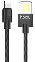 Кабель USB - 8 pin HOCO U55 Outstanding, 1.2м, 2.4A чёрный