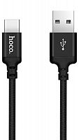 Кабель USB - Type-C HOCO X14 Times speed 1.0м 2A чёрный