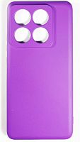 Силиконовый чехол для Xiaomi 14T Pro Soft сиреневый