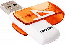 4GB флэш драйв Philips Vivid 2.0 белый