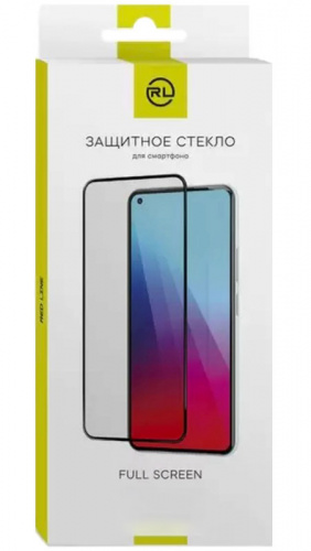 Противоударное стекло Red Line для Vivo Y76s с полной проклейкой чёрный