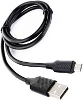 Кабель USB 2.0 Cablexpert CCB-mUSB2-AMBMO2-1MB, AM/MicroUSB, 2.4A, медь, Mobile2, 1м, черн