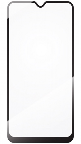 Противоударное стекло для Samsung Galaxy A51/A515 с полной проклейкой чёрный