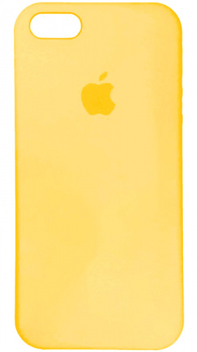 Задняя накладка Soft Touch для Apple iPhone 5/5S/SE абрикосовый