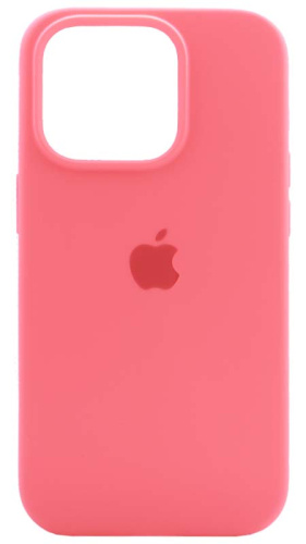 Задняя накладка Soft Touch для Apple Iphone 14 Pro ярко-розовый