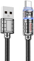 Кабель USB - Type-C HOCO U122 Discovery edition 1.2м 3.0A чёрный