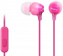 Наушники вкладыши Sony MDR-EX15AP вкладыши кабель 1,2 м розовый