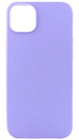 Силиконовый чехол Soft Touch для Apple iPhone 14 Plus без лого ярко-сиреневый