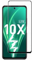 Противоударное стекло для Huawei Honor 10X Lite с полной проклейкой чёрный
