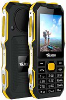 Мобильный телефон Olmio X02 (чёрно-жёлтый)