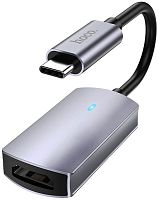 Переходник Type-C(m) - HDMI(f) HOCO UA20 Presage 48,3*23,8*10 см плоский серый