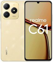 Realme C61 6/128Gb 6.74" 5000mAh блестящий золотой