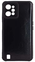 Силиконовый чехол для Realme C31 X-Level кожа черный