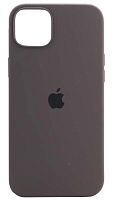 Задняя накладка Soft Touch для Apple Iphone 14 Plus серо-коричневый